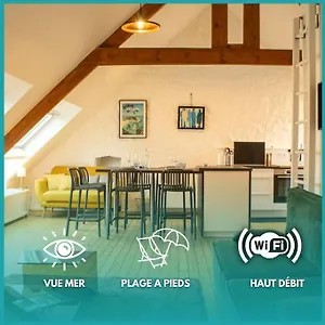  Appartement Ar Bili/vue Mer/wifi France